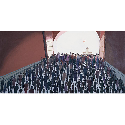 0084 2007年作 《景观北京》系列作品之十七 布面油画
